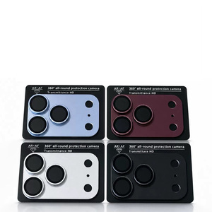 Protection d'écran en alliage d'aluminium AR + AF, protection d'objectif en verre trempé pour iPhone 18 Pro/18 Pro Max - Product Image 5