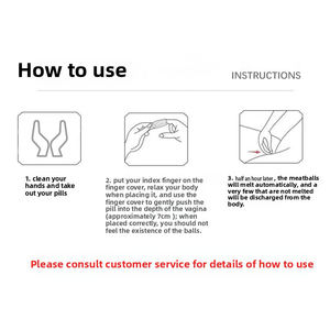 Yoni Care Natürliche Kräuter Kapseln zur Scheidenstraffung OEM Vaginal-Gesundheitspille für Frauen - Product Image 6