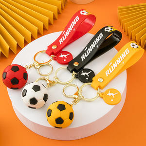 Pour la <span class=keywords><strong>Coupe</strong></span> <span class=keywords><strong>du</strong></span> <span class=keywords><strong>Monde</strong></span> <span class=keywords><strong>Mini</strong></span> Simulation Football Mousqueton Porte-clés Pendentif En Caoutchouc Souple De Voiture Sac À Dos Suspendus Petits Jeux En Gros Petit - Product Image 3