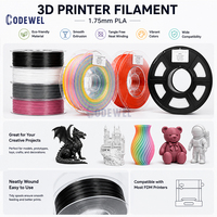 Filaments d'imprimante 3D en PETG 1,75 mm 1 kg/2,2 lb, consommables en plastique, matériau PLA soie pour imprimante 3D