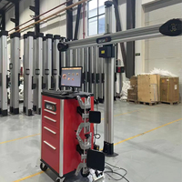 Machine d'alignement et d'équilibrage de roues 3D portable complète pour 4 roues, prix usine abordable, à vendre
