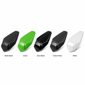 Carenado Trasero de Asiento (Hump Seat Cowl) para <span class=keywords><strong>Kawasaki</strong></span> <span class=keywords><strong>ZX</strong></span>-6R 636 Ninja 2019-2025, Cubierta de Asiento de Pasajero ABS, Cubierta de Asiento Individual, Negro Mate Verde - Product Image 5