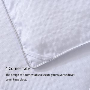 Couette King légère-Couette blanche à insérer vers le bas Literie alternative Couettes King Size - Product Image 3