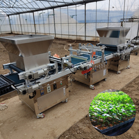 Semoir Agricole Automatique 12 Rangées Précision 98% Vitesse de Semis 500 Plateaux/Heure Diamètre de Graine 1-10MM pour Légumes et Fleurs de Ferme