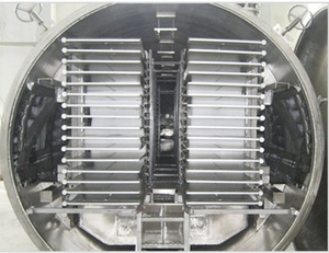 Máquina de Secado por Congelación <span class=keywords><strong>al</strong></span> Vacío de Frutas de Acero Inoxidable 304 de Alta Capacidad y Bajo Consumo Energético OEM para Limón y Café - Product Image 6