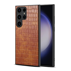 Étui <span class=keywords><strong>de</strong></span> téléphone pour Samsung Galaxy S26 Ultra, motif à carreaux, finition mate, aspect cuir <span class=keywords><strong>de</strong></span> luxe, compatible S25 Plus S24 S23 - Product Image 3