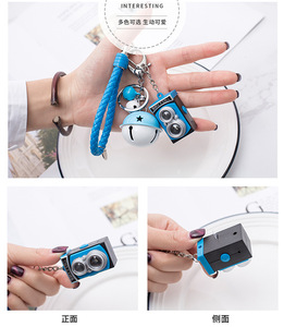Nouveau pendentif caméra rétro <span class=keywords><strong>LOMO</strong></span> avec LED, son et lumière, porte-clés - Product Image 6