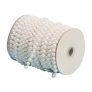 Đám cưới Ngọc Trai Chuỗi giả ngọc trai kết nối hạt chuỗi tự làm vật liệu Vòng cổ trang trí ngọc trai - Product Image 6