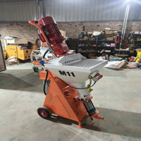 Machine de pulvérisation de plâtre et de ciment pour enduit mural, alimentation directe usine, article très demandé, 220V