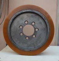 Roues 343x140 Roues en polyuréthane solide de haute qualité Chariot élévateur Numéro de pièce 51327428 Toutes les tailles disponibles