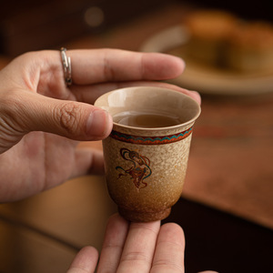 Dunhuang Cultureel Creatief Retro Keramiek voor beker - Cadeau in Chinese stijl voor buitenlanders, zakelijke & bedrijfsmedewerkers souvenir - Product Image 2