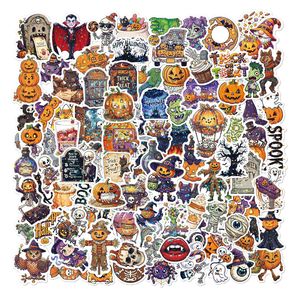 Autocollants d'Halloween pour enfants, holographiques, pour décorations de fête, cadeaux et papeterie - Product Image 6