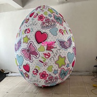 Œufs gonflables décoratifs, décoration de Pâques, œuf gonflable