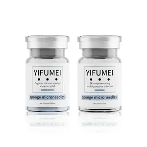 Oem Verbeteren Schade Herstel Verjongende Spons Bio Microneedling Ampule Whitening Serum Blue Koper Peptide Spongilla Spicule