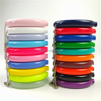 Porte-Monnaie en Caoutchouc, Porte-clés, Impression Personnalisée, Petit Porte-Monnaie en PVC, Porte-clés en Silicone Rond, Mini Étui à Monnaie pour Enfants