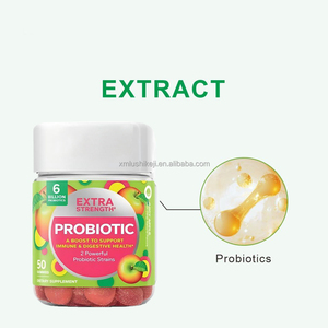 Offre Spéciale : Gommes Probiotiques Minceur au Goût Pomme, 20 Milliards de CFU, Véganes, Complément Vitaminique pour Soutenir la Digestion - Product Image 3