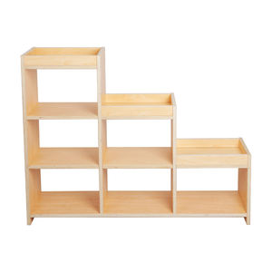 Estantería de Madera con <span class=keywords><strong>Escalera</strong></span>, Mueble de Juguetes Montessori, Estantería para Libros, Exhibición para Niños, Escuela, Hogar - Product Image 2