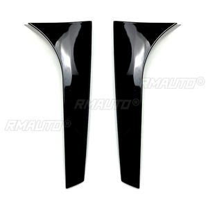 Aileron arrière de voiture noir brillant/aspect carbone, garniture de protection latérale pour Mercedes-Benz Classe B B180 B200 W246 2012-2018 - Product Image 1