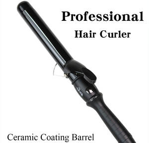 <span class=keywords><strong>Rizador</strong></span> de pelo de barril de cerámica profesional de <span class=keywords><strong>38</strong></span> <span class=keywords><strong>MM</strong></span> con pantalla LCD: planchas rizadas al por mayor para rizos ondulados - Product Image 4