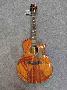 OEM Manufacture TGC-3 41-Inch Spruce <b>Top</b> High Gloss Wholesale Acoustic Guitar with Logo Printing Quality Guitars - Product Image 1