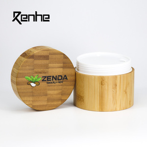 Biểu Tượng Tùy Chỉnh Skincare Tre Bao Bì Mỹ Phẩm Tre Kem Jar 100G Shea Bơ Đầy Đủ Tre Kem Jar Với Nhựa Bên Trong - Product Image 6