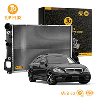 Radiateur de voiture TOP PLUS 2215000203 pour Mercedes Classe S W221, étanchéité de précision, certifié ISO, cœur en aluminium robuste, qualité OE