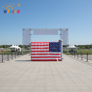 Bandera Inflable Winsun, Modelo de Bandera Nacional Gigante de PVC, Decoración Patriótica, Publicidad para Eventos, Exhibición en Exteriores, Eventos al Aire Libre - Product Image 2