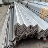 Barres d'angle égales en acier doux laminé à chaud, emballées en lot, en métal noir S235JR, A36, SS400, Q235B