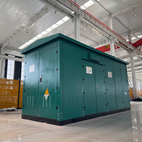 Caja de Distribución Tipo Subestación Americana, Totalmente Sellada, 1600kva, Trifásica, para Voltaje de Entrada de 12kv