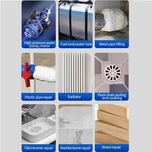 Tecnología de Fijación Ultra Rápida en Tres Minutos para el Control de Fugas en Tuberías de Emergencia, Agente de Unión Epóxico de Acero Impermeable - Product Image 4