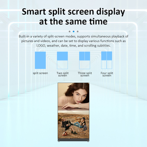 4K Full HD quảng cáo LED hiển thị dọc LCD Bảng điều chỉnh màn hình cảm ứng hộp Đèn kỹ thuật số Poster màn hình lớn đứng quảng cáo hiển thị - Product Image 5
