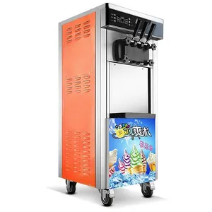 Usine Nouveau Design Snack Machines Électrique Chine Professionnel Rouleau Crème Glacée Machine Frite Commercial