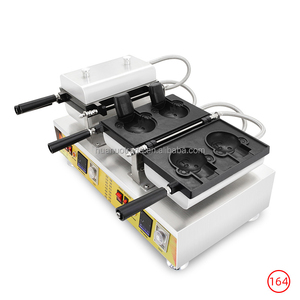 Máquina Multifuncional Eléctrica de Doble Cabezal para Asar y Hornear Pescado, con Forma de Osito, Ecológica y de Bajo Consumo para Snacks - Product Image 1