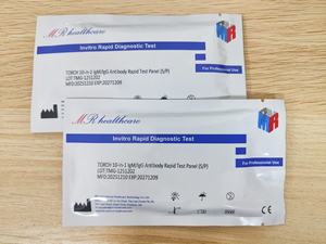 MR Pre-Pregnancy Infection Risk Assessment Kit TORCH IgG/<strong>IgM</strong> Combo Toxoplasmosis, Rubella, CMV, Herpes Easy Home Use - Product Image 5