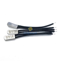 Thermostat KSD9700, interrupteur thermique, protecteur thermique 5A 250V 15~150 degrés Celsius, normalement ouvert/fermé, interrupteur de température bimétallique