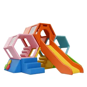 Conjunto de escalada de espuma infantil, pequeno, crianças internas, subir e engatinhar, atividade macia, jogo, equipamento de ginástica para caminhada, equilíbrio