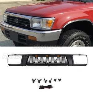 กระจังหน้ารถยนต์ กระจังหน้าทรงสปอร์ต สำหรับ Toyota 4Runner ปี 1992-1995 ชุดแต่งรถยนต์ อุปกรณ์ตกแต่งรถยนต์ - Product Image 1