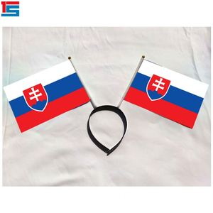 Wholesale 2024 Football Events Headband <b>Flag</b> 14*21cm Polyester for Sport Fans Head Decoration - Product Image 4