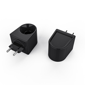 Điện làm mát không khí hương thơm trắng sứ Điện khuếch tán dầu, tường ổ cắm gốm tinh dầu <span class=keywords><strong>Burner</strong></span> cho nhà vệ sinh phòng tắm - Product Image 5