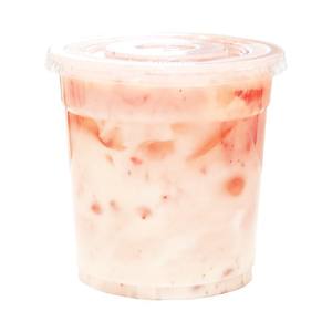 Gobelet à boisson froide Jin Xinhuan 500ml en PET avec couvercle, transparent, jetable, pour thé au lait, pour les vendeurs de rue et les pique-niques - Product Image 2