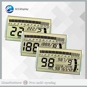SJXDGW013 HTN定制高性能7段液晶显示器模块摩托车正显示器4.5V - Product Image 2