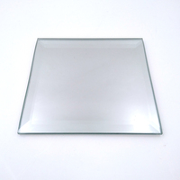 1mm 1.5mm 1.8mm 2mm Custom Self Cut Size Round Oval Square Glass Sheet Mirror Pieces