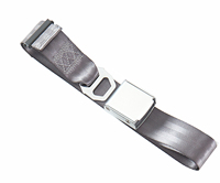 Sangle d'extension de ceinture de sécurité à 2 points en polyester haute résistance