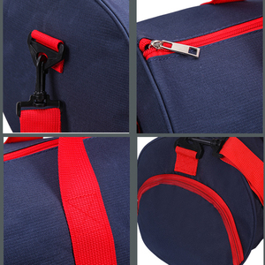 Borsa da Palestra Personalizzata in Oxford 600D RPET, Borsa Sportiva da Viaggio con Cerniera, Logo Personalizzato, Stampa Integrale, Unisex - Product Image 4
