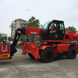 ACNTRUCK อย่างเป็นทางการ 4 ตัน 15 ม. Terrain หยาบโรตารี่ Telehandler HNTR4015 Telescopic Handler พร้อม CE EPA - Product Image 1