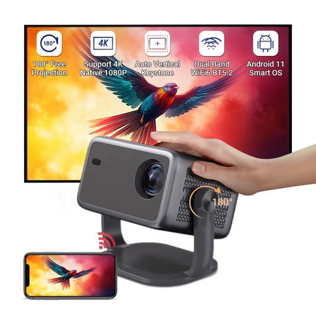 L018 Native 1080P Home Theater Projecteur Smart Android Wireless Phone Proyector Portable Outdoor Mini Projector 4k