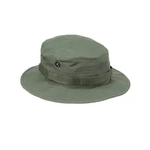 A buon mercato secchio verde oliva cappelli pesca Boonie cappelli attività all'aperto cappello tattico