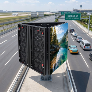 Affichage LED SMD extérieur fixe, panneau d'affichage 3D étanche IP65, boîtier en aluminium moulé sous pression haute luminosité pour la publicité sur la plage - Product Image 1