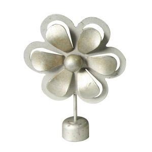 Tringle à rideau avec fleurons, tringle à rideau de fenêtre matériel de draperie - Product Image 1