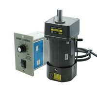 Kit Moteur à Induction CA 90W / 120W 110V/220V Monophasé & Triphasé à Vitesse Réglable avec Contrôleur pour Convoyeurs et Emballage
